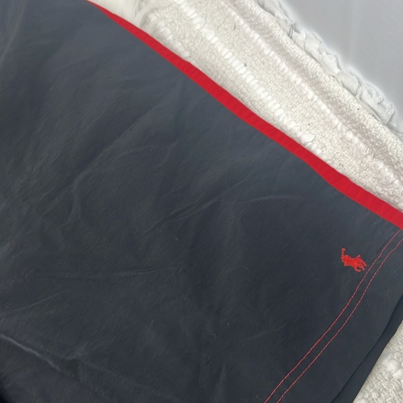 Polo Sport Ralph Lauren Swim short Men’s X-Large trunk XL Black/Red - Picture 2 of 8